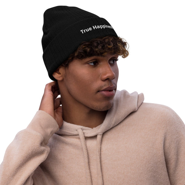 True Happiness Recycled cuffed beanie