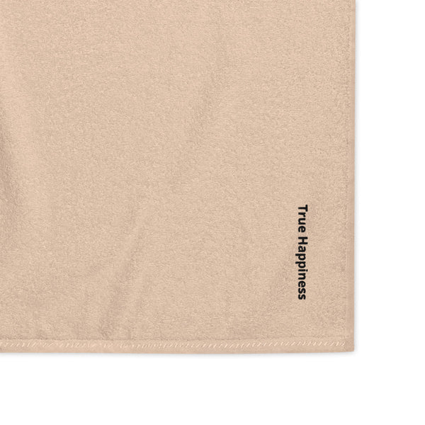 True Happiness Turkish cotton towel