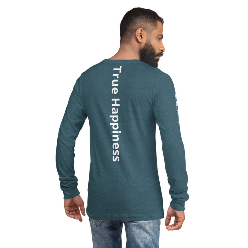 True Happiness Gender fluid Long Sleeve Tee