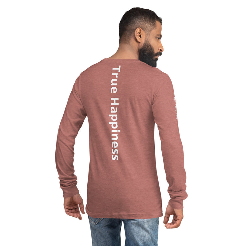 True Happiness Gender fluid Long Sleeve Tee