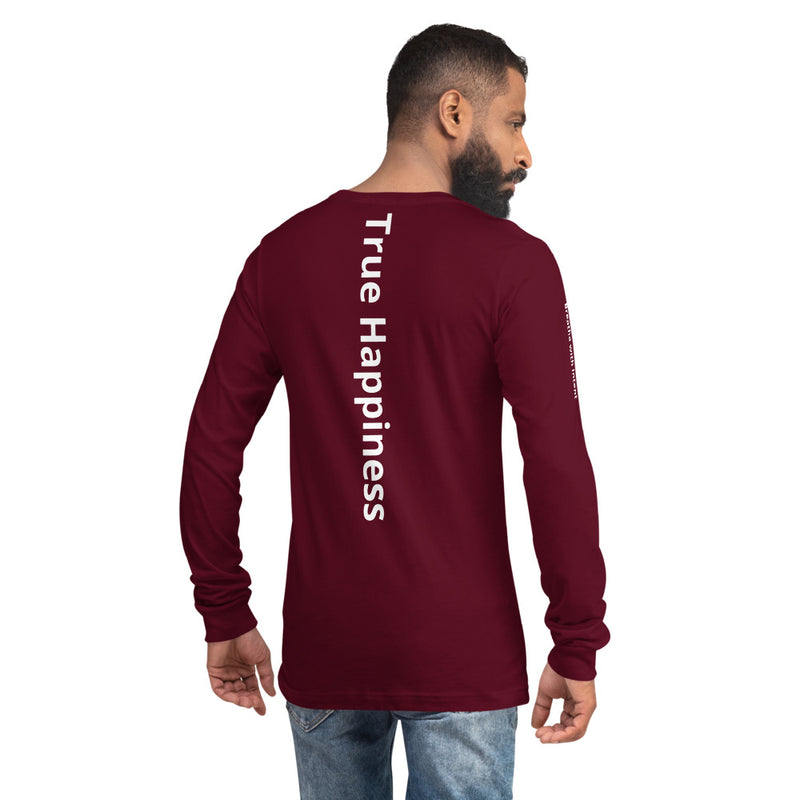 True Happiness Gender fluid Long Sleeve Tee