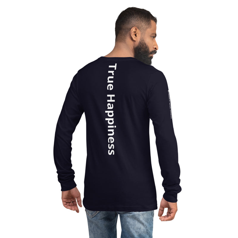 True Happiness Gender fluid Long Sleeve Tee