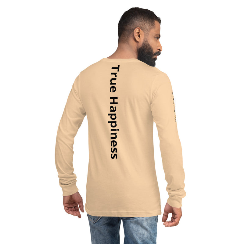 True Happiness Gender fluid Long Sleeve Tee